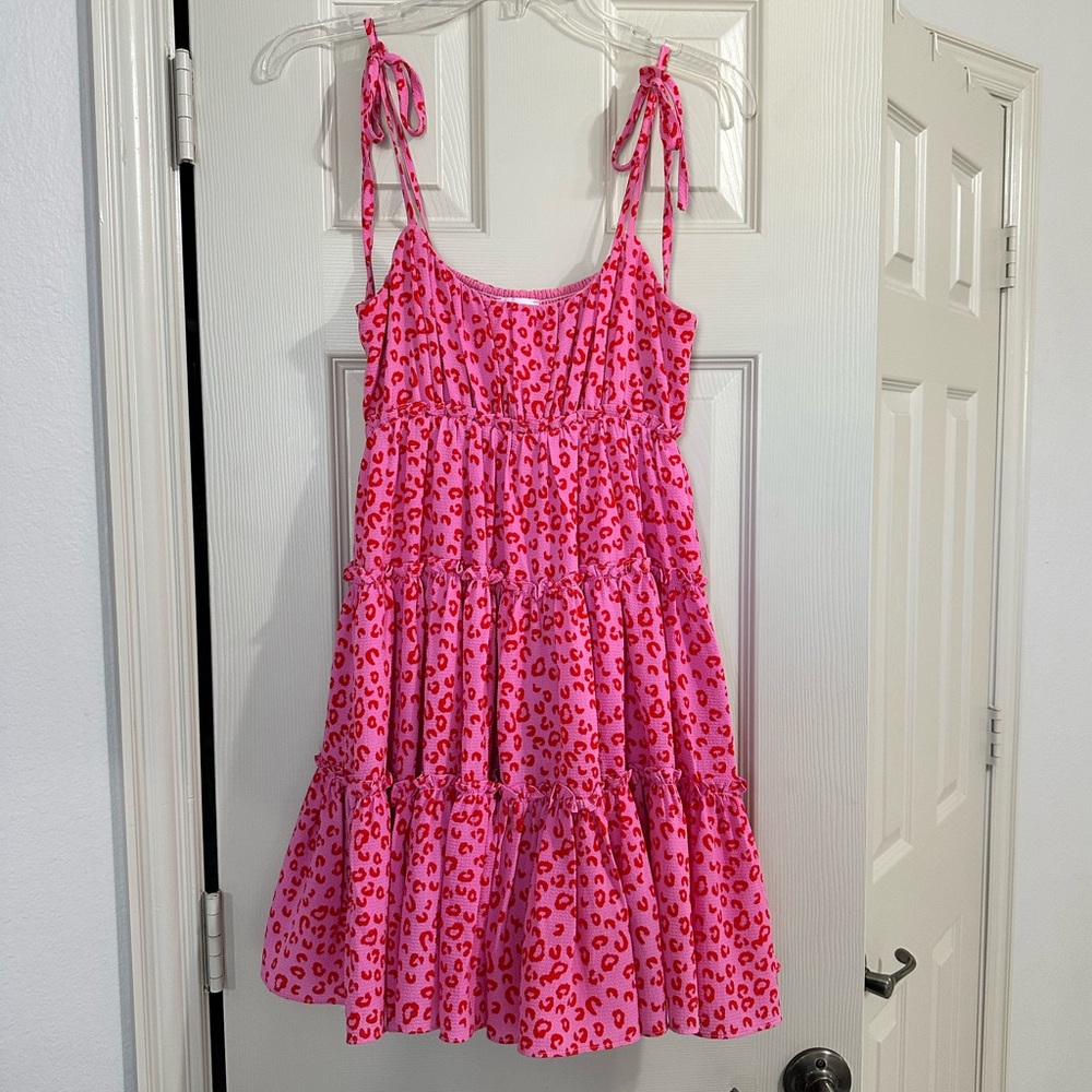 Buddy Love cheetah mini dress! So cute! Worn twice! From Ella Blue Boutique!